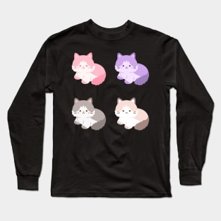 Cute Cats Pack Long Sleeve T-Shirt